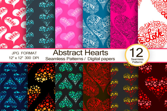 Abstract Hearts, Scrapbook Paper: A Strategic Tool for Modern Creativity