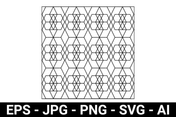 Abstract Shape Tile for Background: A Versatile Design Element