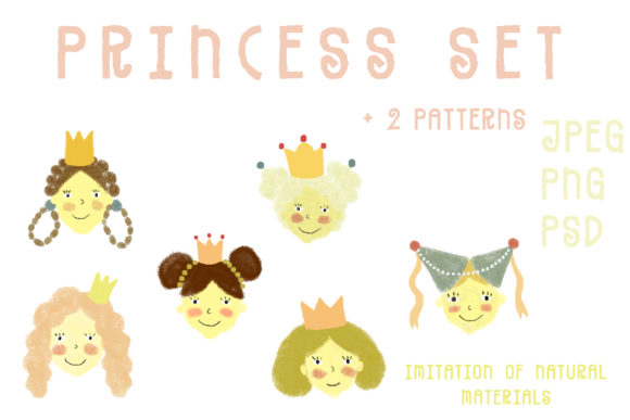 Cute Princess Set: A Versatile Digital Design Collection
