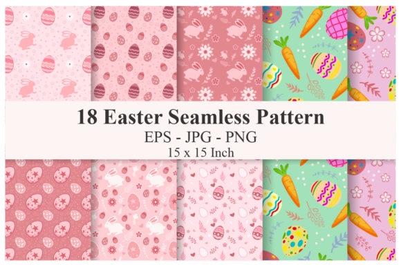 Easter Seamless Pattern Bundles: A Creative Solution for Spring Design Needs