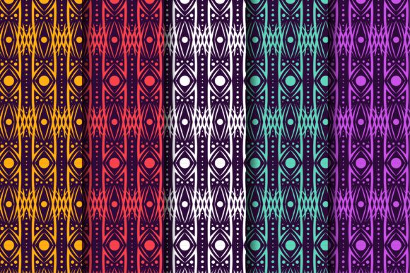 Flat Abstract Pattern Purple Background: A Versatile Design Resource