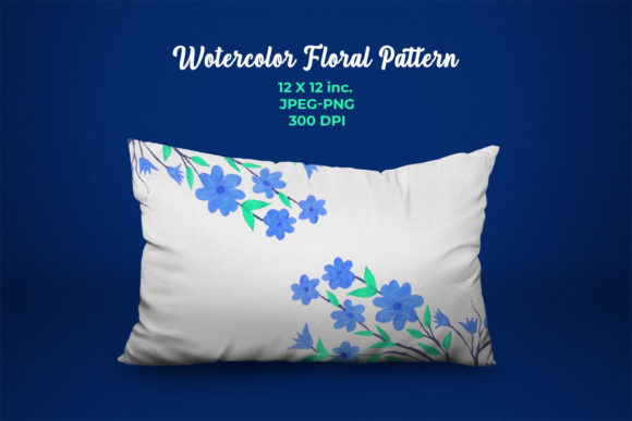 Floral Watercolor Digital Pattern
