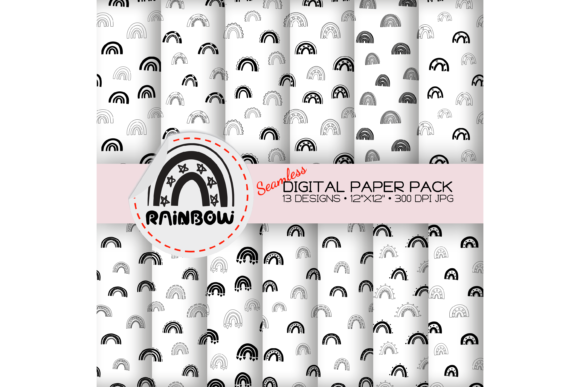 Rainbow Seamless Pattern 2: A Versatile Digital Tool for Creative Projects