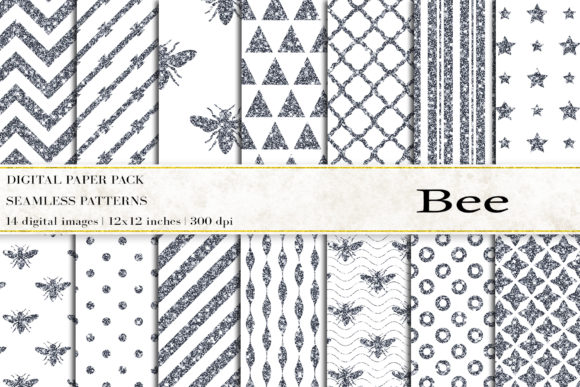 Silver Bee Digital Papers: Creative Solutions for Designers